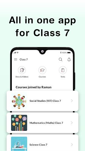 Class 7 CBSE NCERT & Maths App Captura de pantalla 1