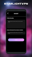 starlightVPN Captura de tela 3