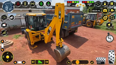 Snow Excavator Construction 3D স্ক্রিনশট 2