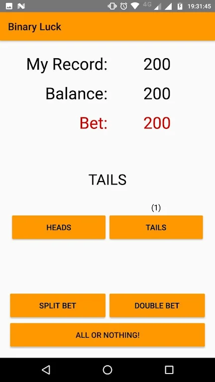 Binary Bet Game Screenshot 4