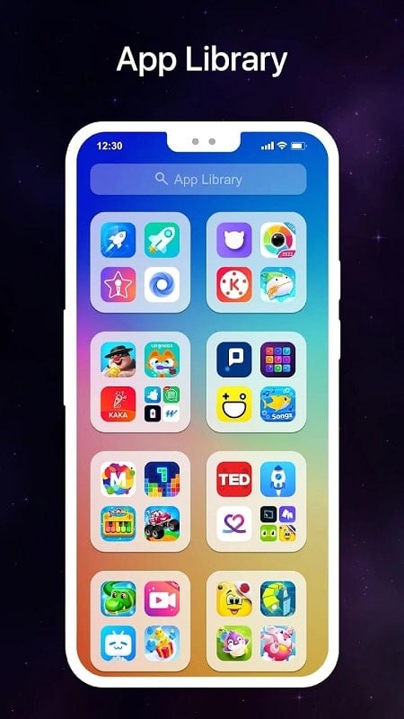 Launcher 2024 Captura de pantalla 3