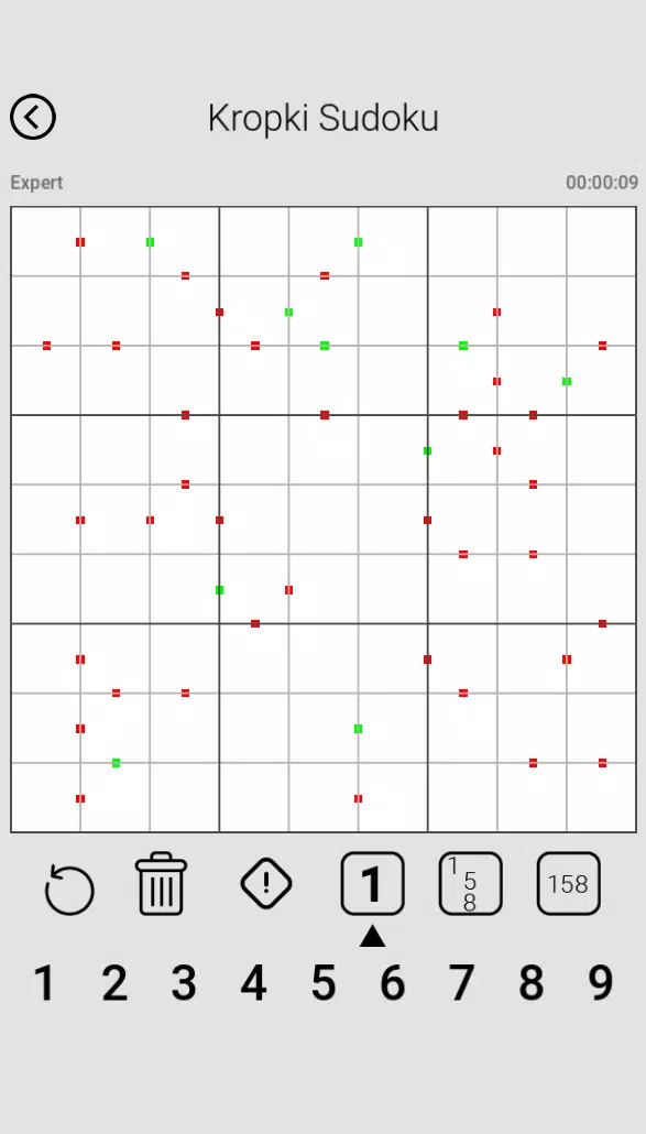 Dot Sudoku Ekran Görüntüsü 1