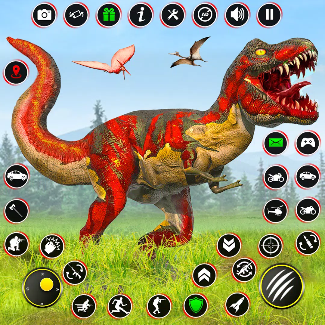 Wild Dino Hunting - Gun Games Screenshot 1