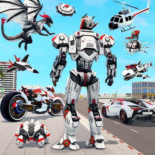 Bee Robot Car Transform Games Captura de tela 1