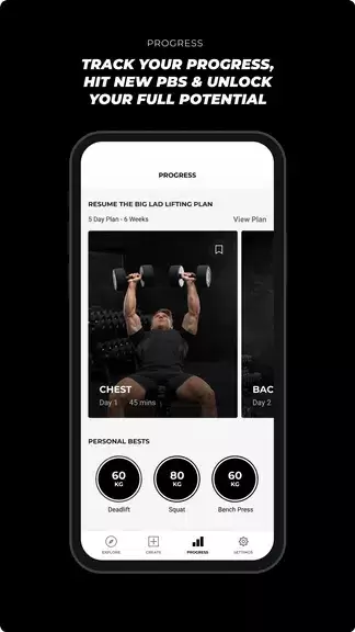 Gymshark Training: Fitness App ภาพหน้าจอ 4