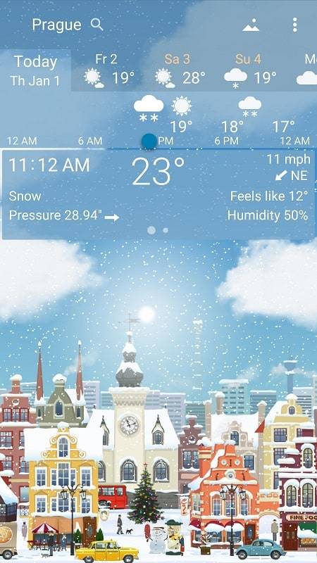 YoWindow Weather Unlimited ภาพหน้าจอ 2