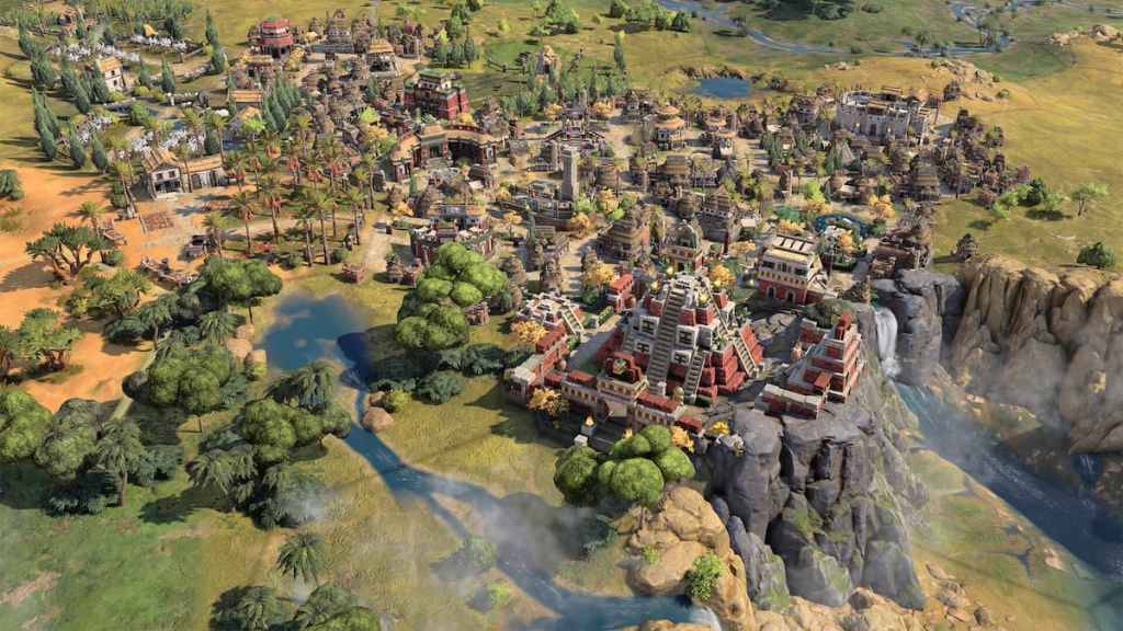 Civilização VII como parte de um artigo sobre jogo cruzado.