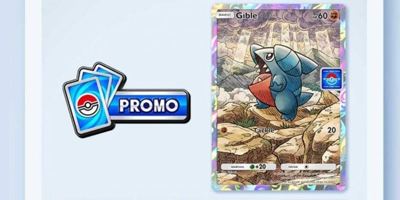 Gible disponible dans un nouvel événement Pokémon TCG Pocket Drop
