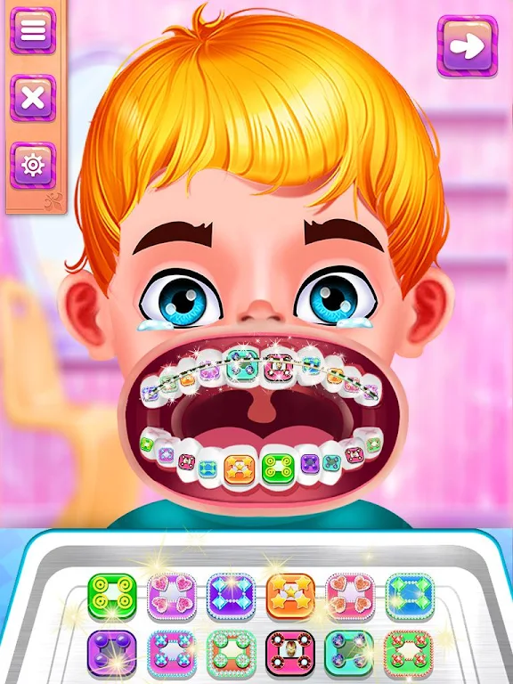 Mouth care doctor dentist game スクリーンショット 2