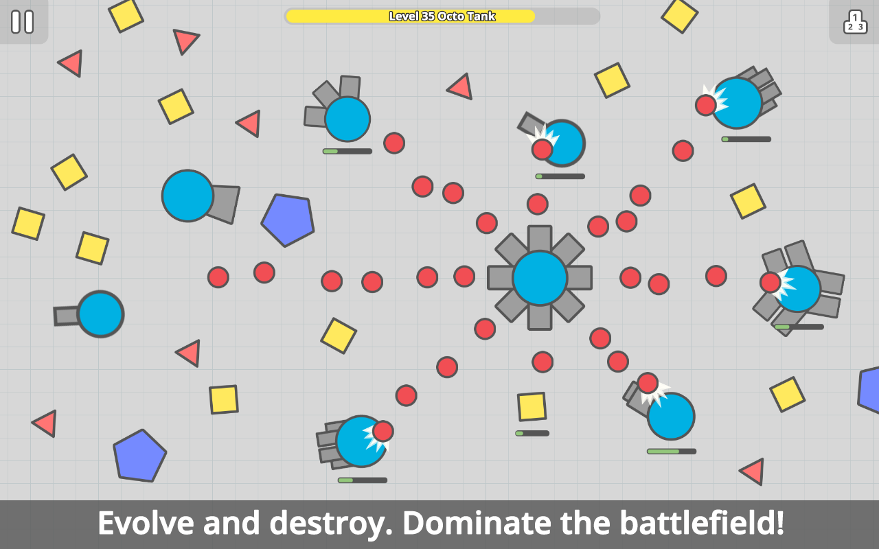 diep.io スクリーンショット 1