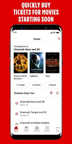 Cinemark Theatres Captura de pantalla 4