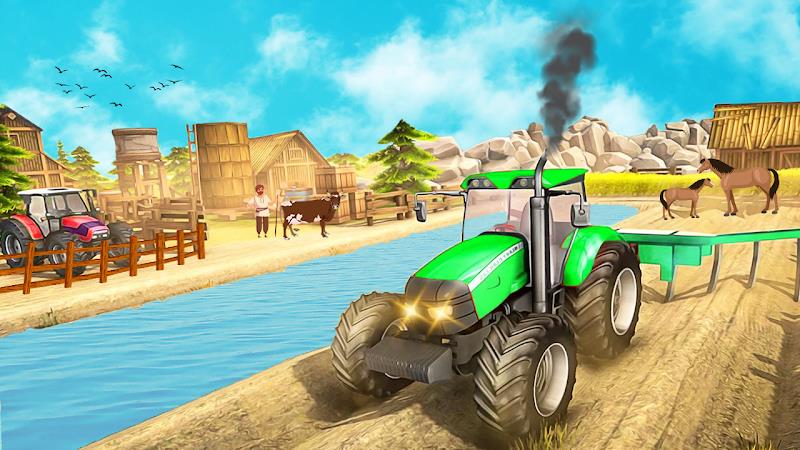 Schermata Tractor Games Farmer Simulator 3