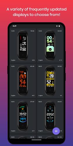 Mi Band 5 Watch Faces Скриншот 1