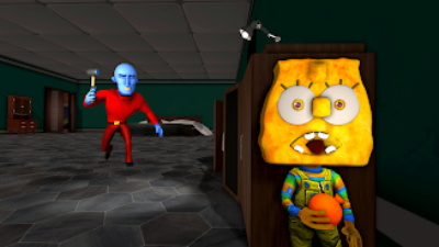 Scary Neighbor Sponge Secret スクリーンショット 2