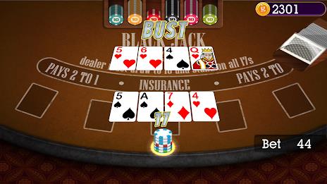 Casino Blackjack Schermafbeelding 2