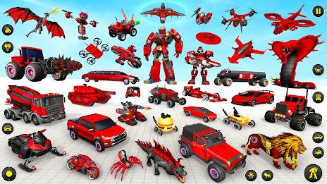 Drone Robot Car Game 3D Tangkapan skrin 2