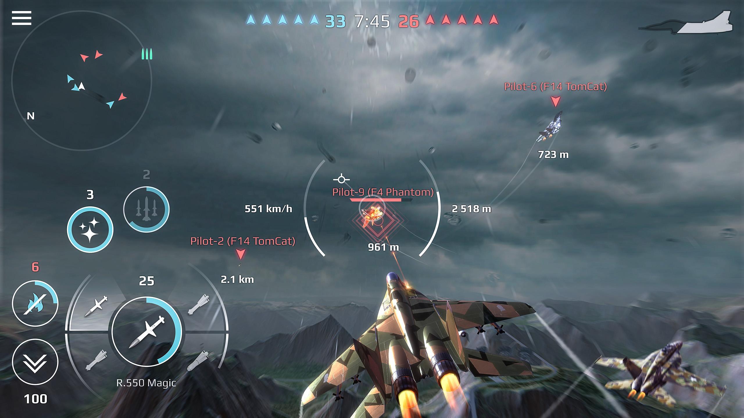 Sky Combat: War Planes Online Screenshot 1