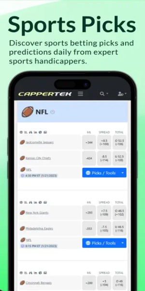 CapperTek Sports Betting Tools スクリーンショット 2