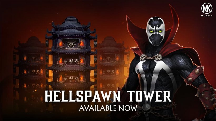 Mortal Kombat Mobile's Hellspawn tower artwork