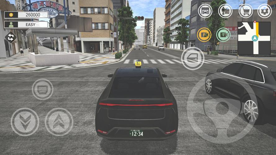 Japan Taxi Simulator : Driving Screenshot 4