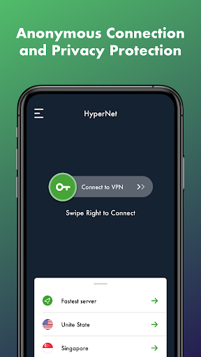 HyperNet Free VPN - Unlimited Ekran Görüntüsü 2