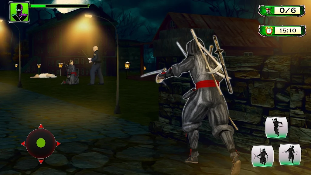 Ninja Hero Assassin Samurai Pirate Fight Shadow Captura de tela 3