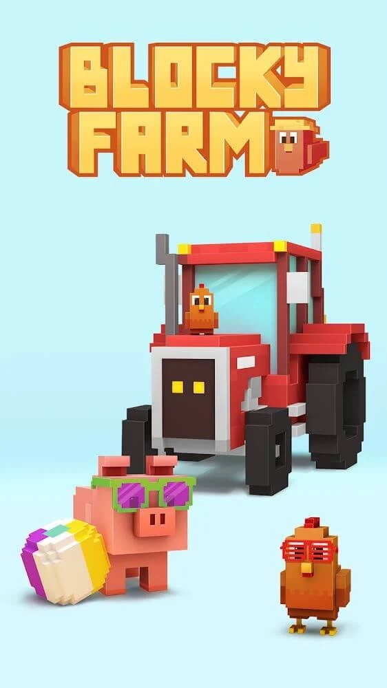 Blocky Farm Ekran Görüntüsü 3