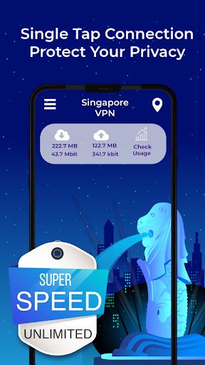 Singapore VPN - Free, Fast & Secure Zrzut ekranu 3