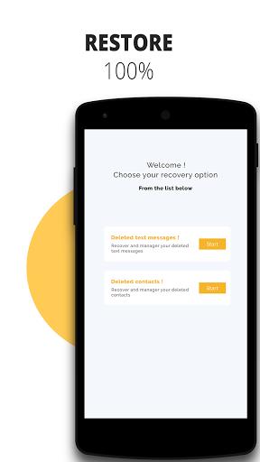 Deleted Text Messages Recovery Captura de pantalla 2