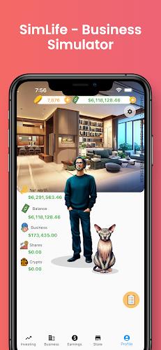 Sim Life - Business Simulator 스크린샷 1