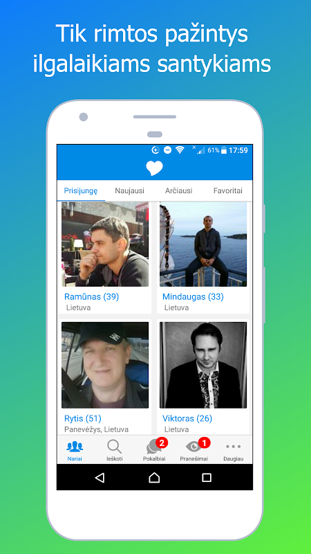 antrapuse.lt - Rimtos Pažintys应用截图第1张