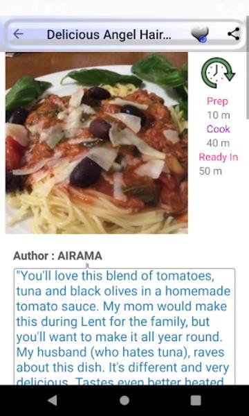 Italian Meal Recipes ภาพหน้าจอ 1