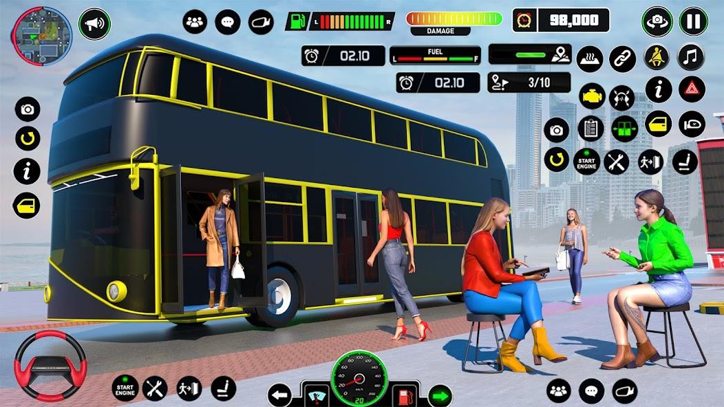 Coach Bus Simulator Games Mod 스크린샷 1