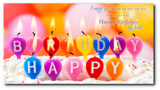 Happy Birthday Wishes Messages Captura de pantalla 3