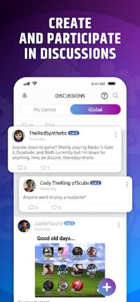 GameTree: LFG & Gamer Friends Скриншот 2