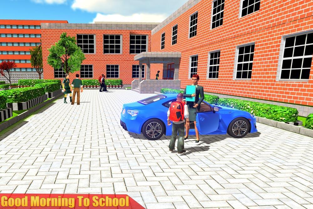 Virtual High School Teacher 3D Tangkapan skrin 1