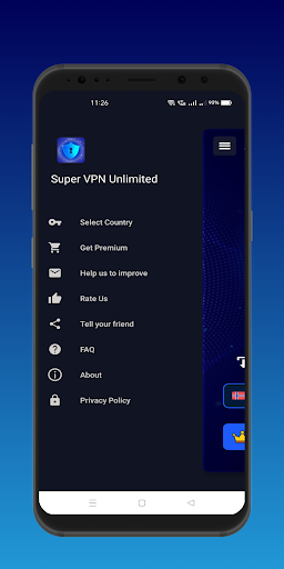 Super VPN - Unlimited Proxy Tangkapan skrin 2