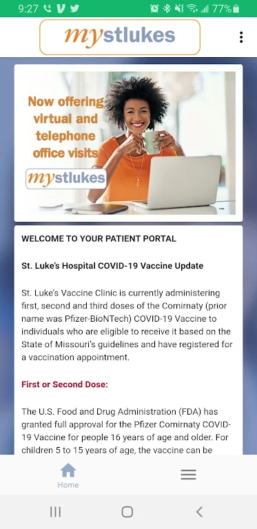 mystlukes Patient Portal Ảnh chụp màn hình 3