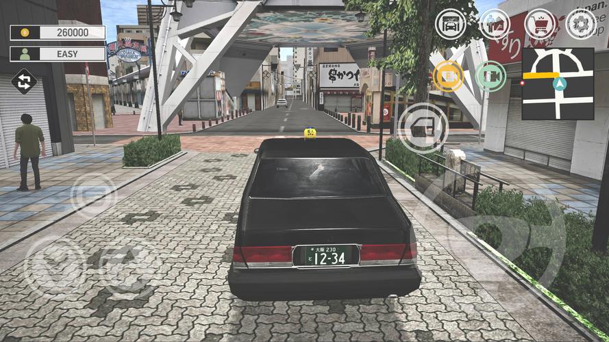 Japan Taxi Simulator : Driving Screenshot 1