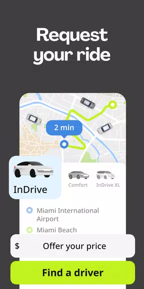 inDrive. Rides at your price Screenshot 2