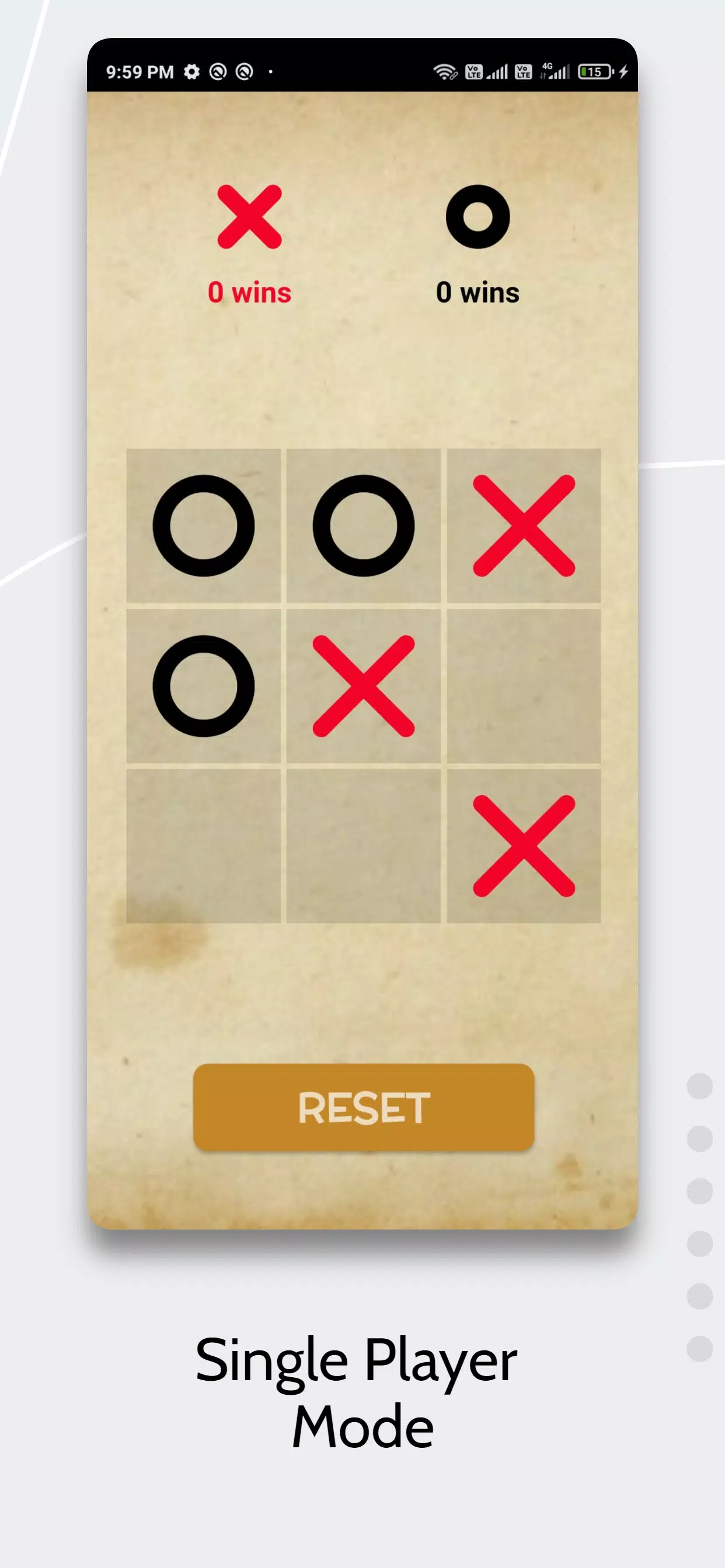 Tic Tac Toe AI Game Screenshot 2