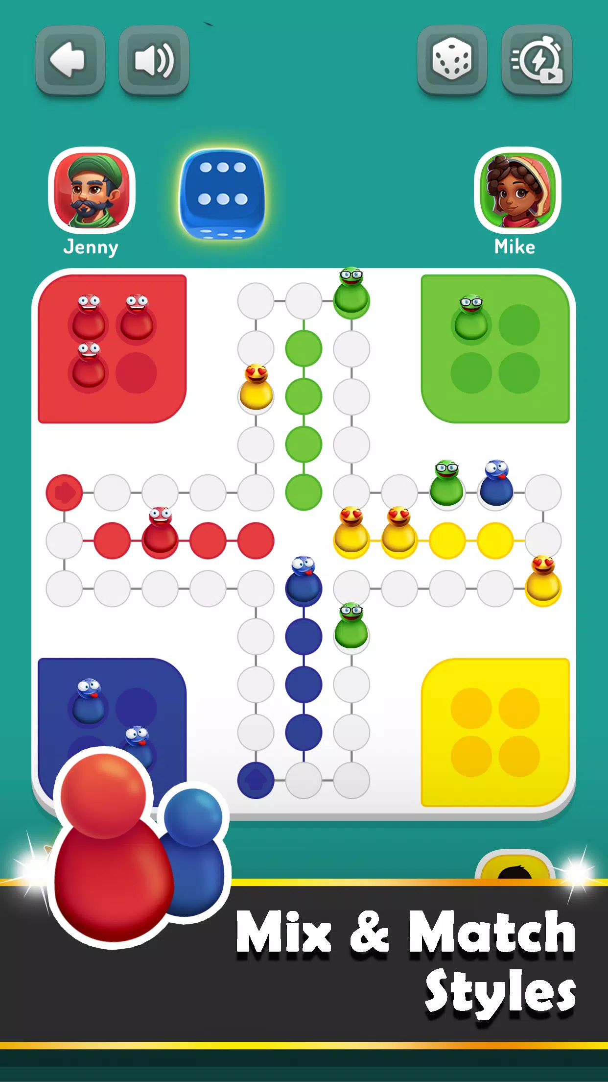 Ludo Trouble Tangkapan skrin 4