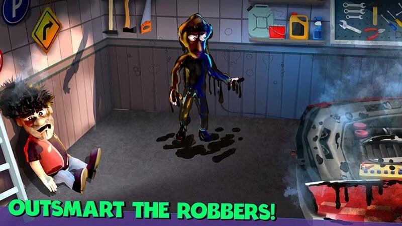 Scary Robber Home Clash Скриншот 3