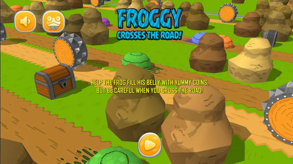 Jumppy Frog Cross Forest Ảnh chụp màn hình 1