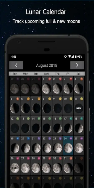 Phases of the Moon Pro स्क्रीनशॉट 3