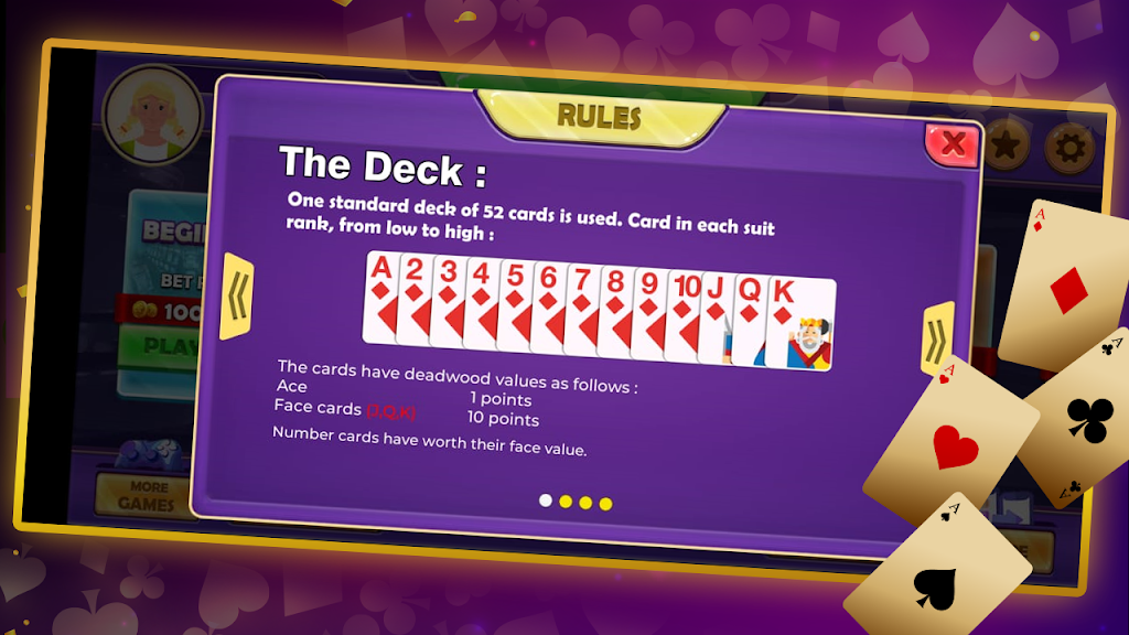 Gin Rummy Multiplayer Earn BTC ဖန်သားပြင်ဓာတ်ပုံ 4