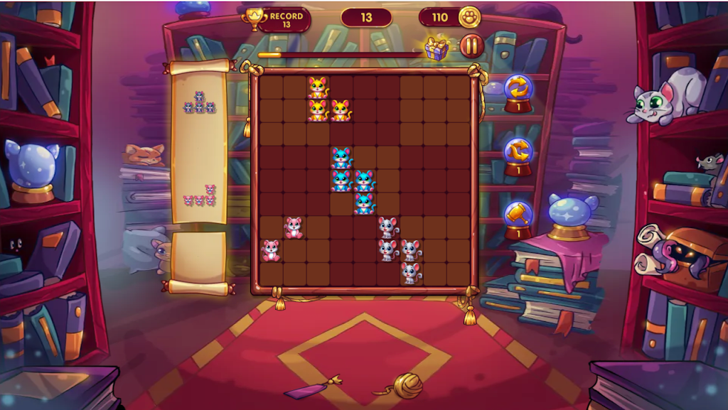 Mouse land block 9x9: Puzzle স্ক্রিনশট 4