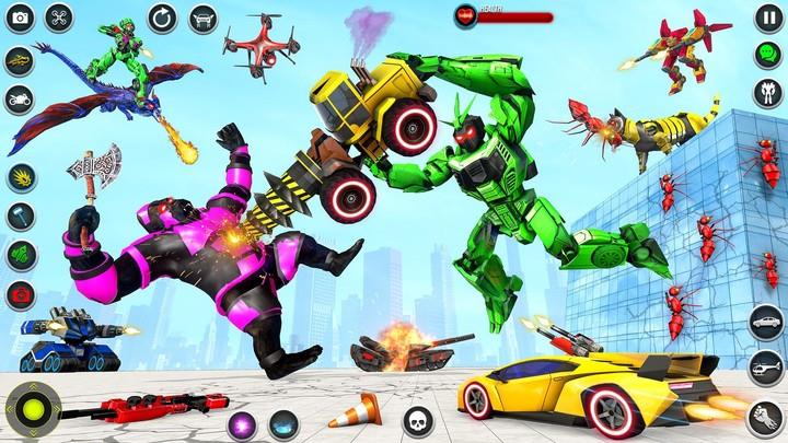 Dino Robot Games: Flying Robot Schermafbeelding 4