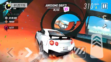 Car Stunt Races: Mega Ramps ဖန်သားပြင်ဓာတ်ပုံ 1