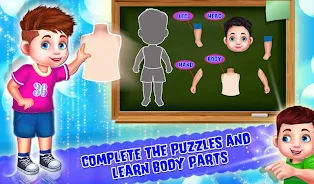 Kids Learning Human Bodyparts ภาพหน้าจอ 4